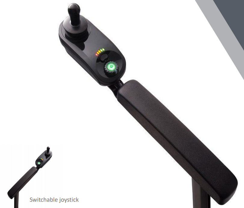 Fauteuil roulant électrique pliant manuel Luggie
