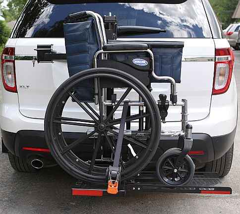 Wheelchair Carrier - Electric Tilt N Tote -  Wheelchair Lift
