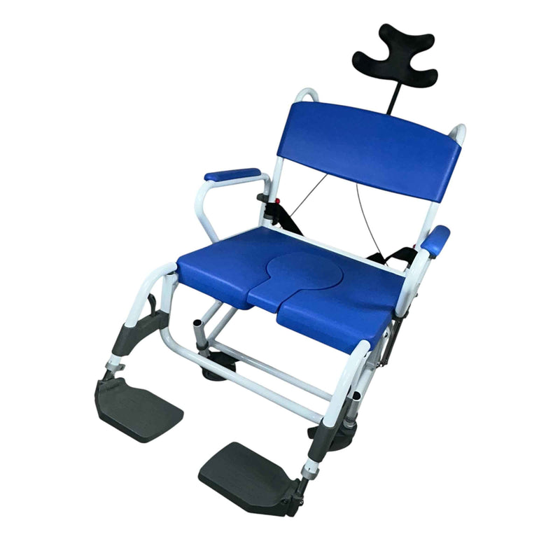 Healthline EZee Life 198 Bariatric Aluminum Tilt Shower & Commode Chair