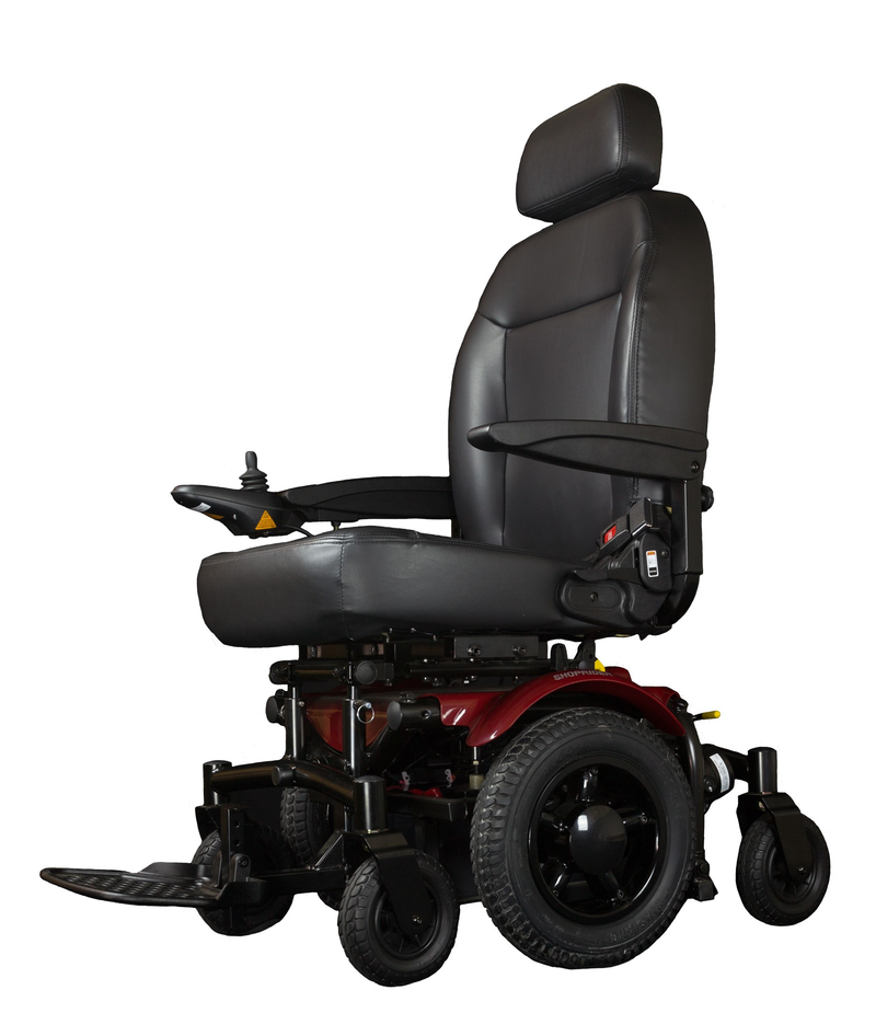 Fauteuil roulant électrique bariatrique robuste à suspension intégrale SHOPRIDER 6Runner 14