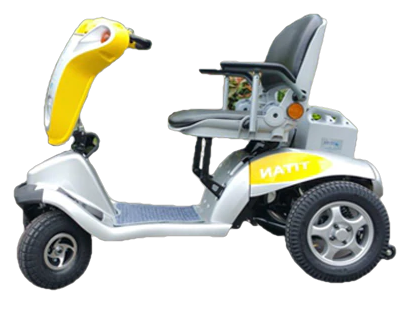 Tzora Titan 4 XL Folding 4-Wheel Mobility Scooter