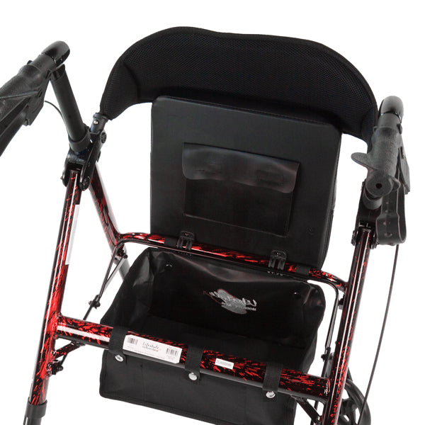Déambulateur à 4 roues en aluminium Rhythm Healthcare Royal Universal-807U avec réglage universel de la hauteur