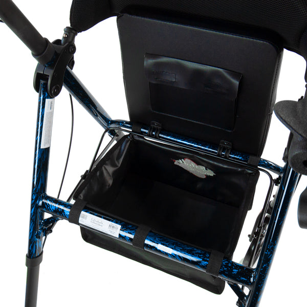 Déambulateur universel à 4 roues en aluminium Rhythm Healthcare Royal Deluxe 812U avec réglage universel de la hauteur