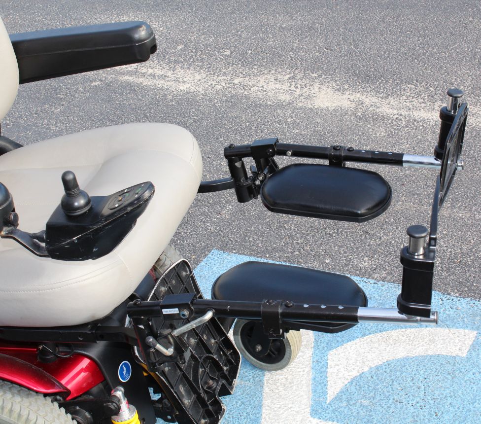 Pride Jazzy Elevating Leg Rests ELR Set