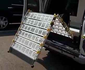 Roll-A-Ramp AutoFold Powered Ramp for Full Size Vans