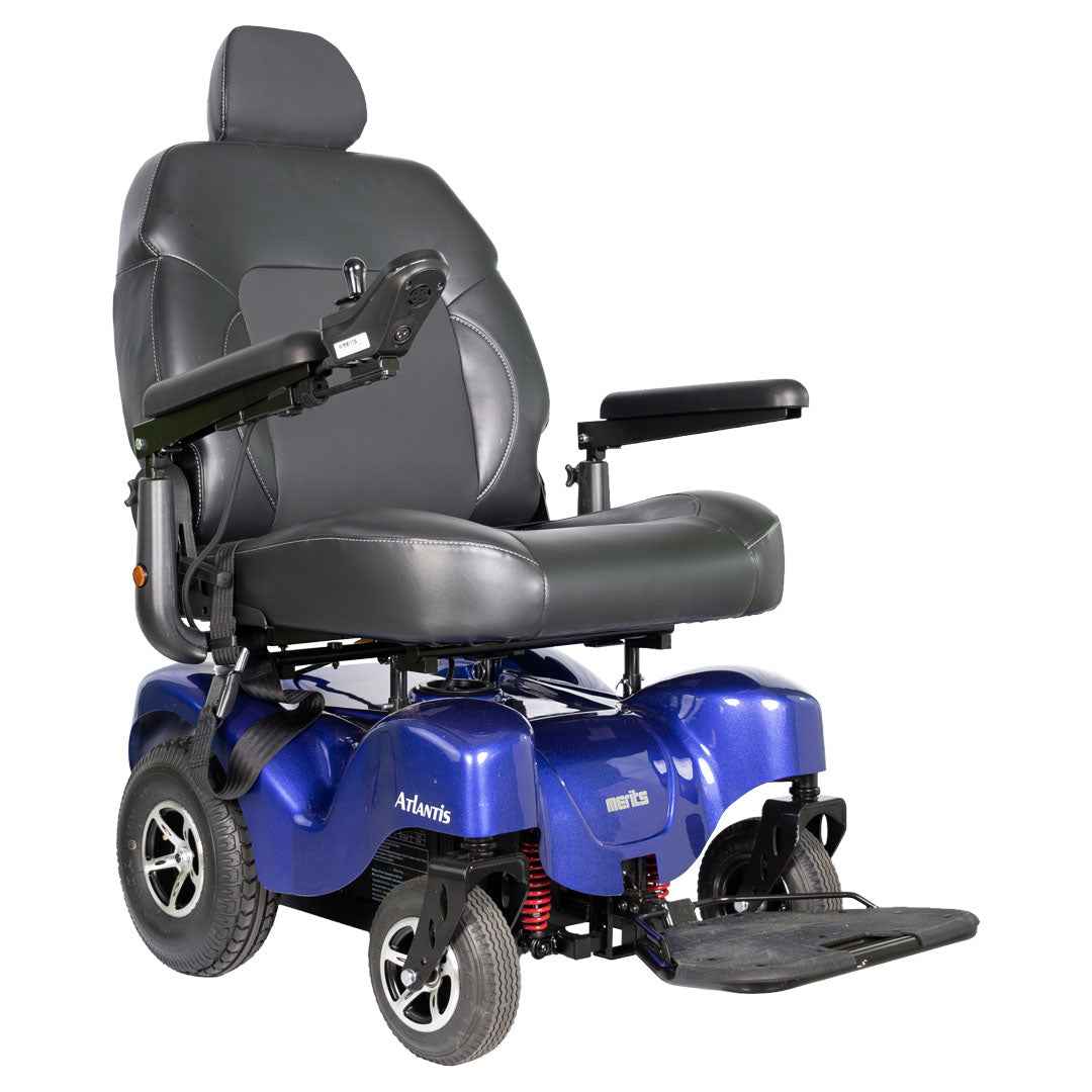 Merits Atlantis P7102 Rear Wheel Drive Heavy Duty Electric Power Wheelchair