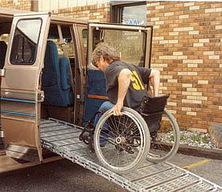 Roll-A-Ramp Manual Bi-Fold Van Ramp