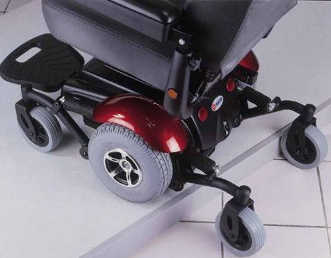 Merits P326A Vision Sport Mid-Wheel Drive Power Wheelchair