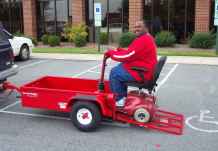 Scoota-Trailer For Scooters and Power Wheelchairs
