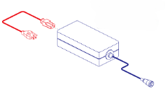 Pride Go Go Sport - CHARGER ASSEMBLY 2 AMP W/XLR HARNESS W/UNITED STATES POWERCORD