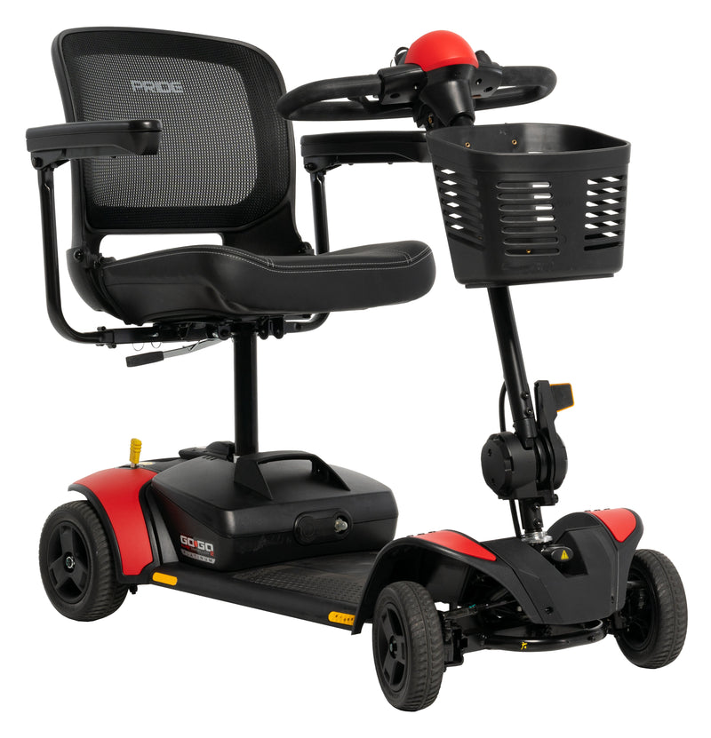 Go Go Elite Traveller 2 Platinum - Cardinal Red / Black