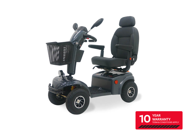 SHOPRIDER Sprinter XL4 - Scooter de mobilité robuste à 4 roues