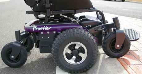 V6 Frontier Off Road Heavy Duty Electric Wheelchair