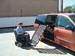 Roll-A-Ramp MiniFold Powered Ramp for Minivans