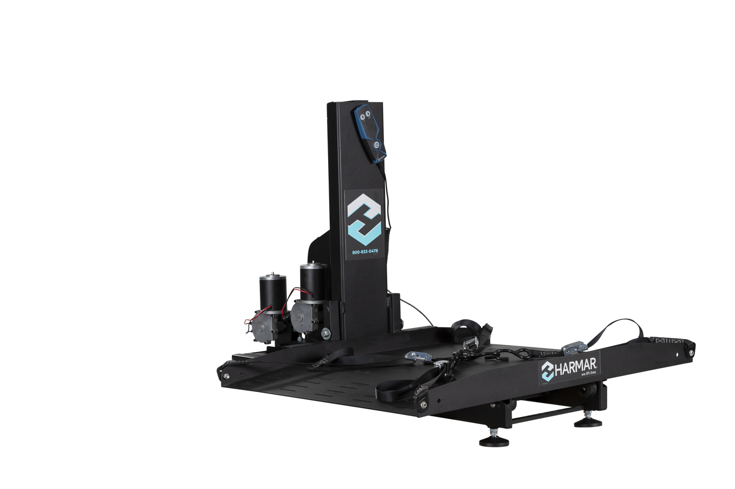 Harmar AL600 Classic Hybrid Fully Electric Auto Platform Power Wheelchair or Scooter Lift