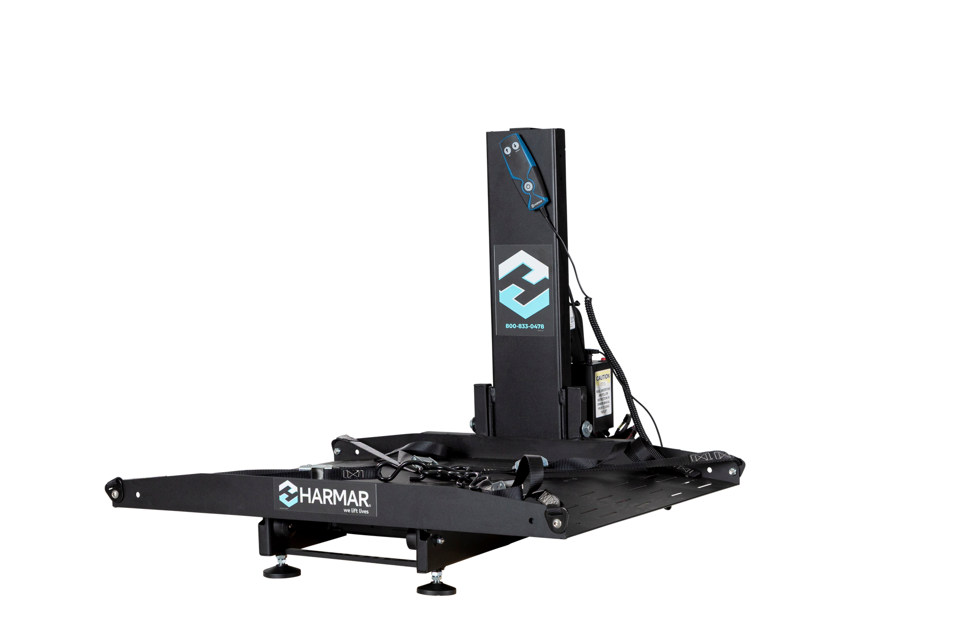 Harmar AL600 Classic Hybrid Fully Electric Auto Platform Power Wheelchair or Scooter Lift