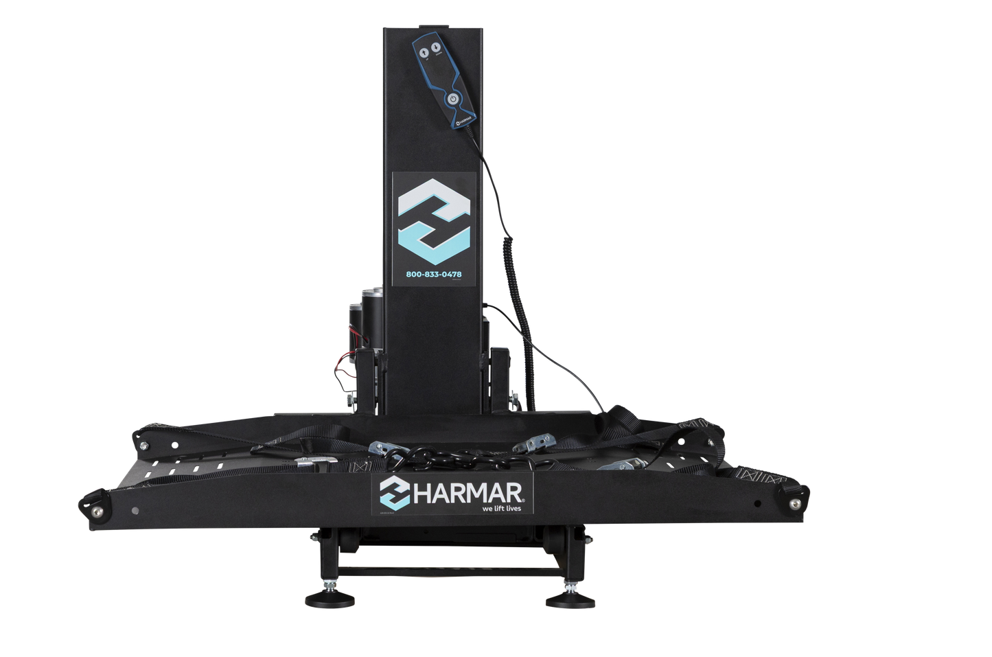 Harmar AL600 Classic Hybrid Fully Electric Auto Platform Power Wheelchair or Scooter Lift