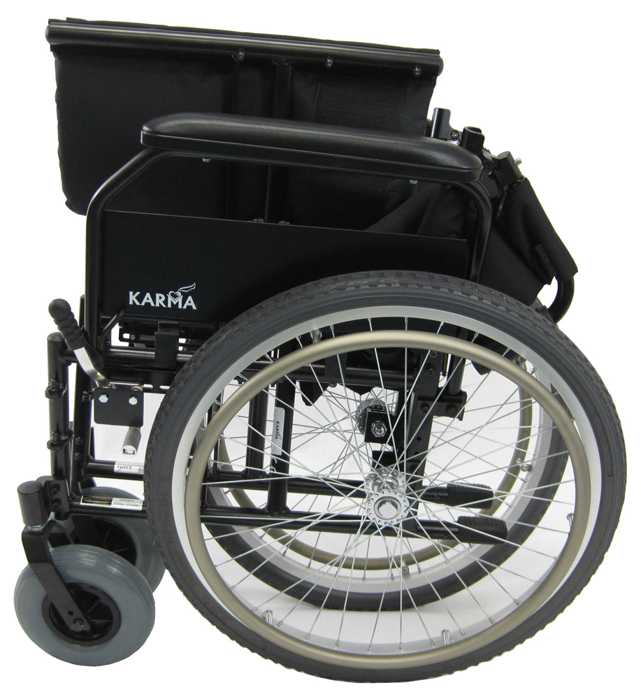 Karman Extra Wide 22 in Seat Lightweight Heavy Duty Wheelchair