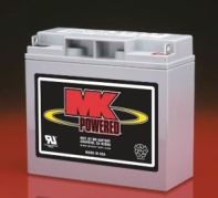 MK Battery M17 (18AH) Sealed AGM Battery (Pair-2 Batteries)
