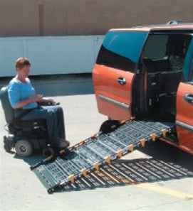 Roll-A-Ramp MiniFold Powered Ramp for Minivans