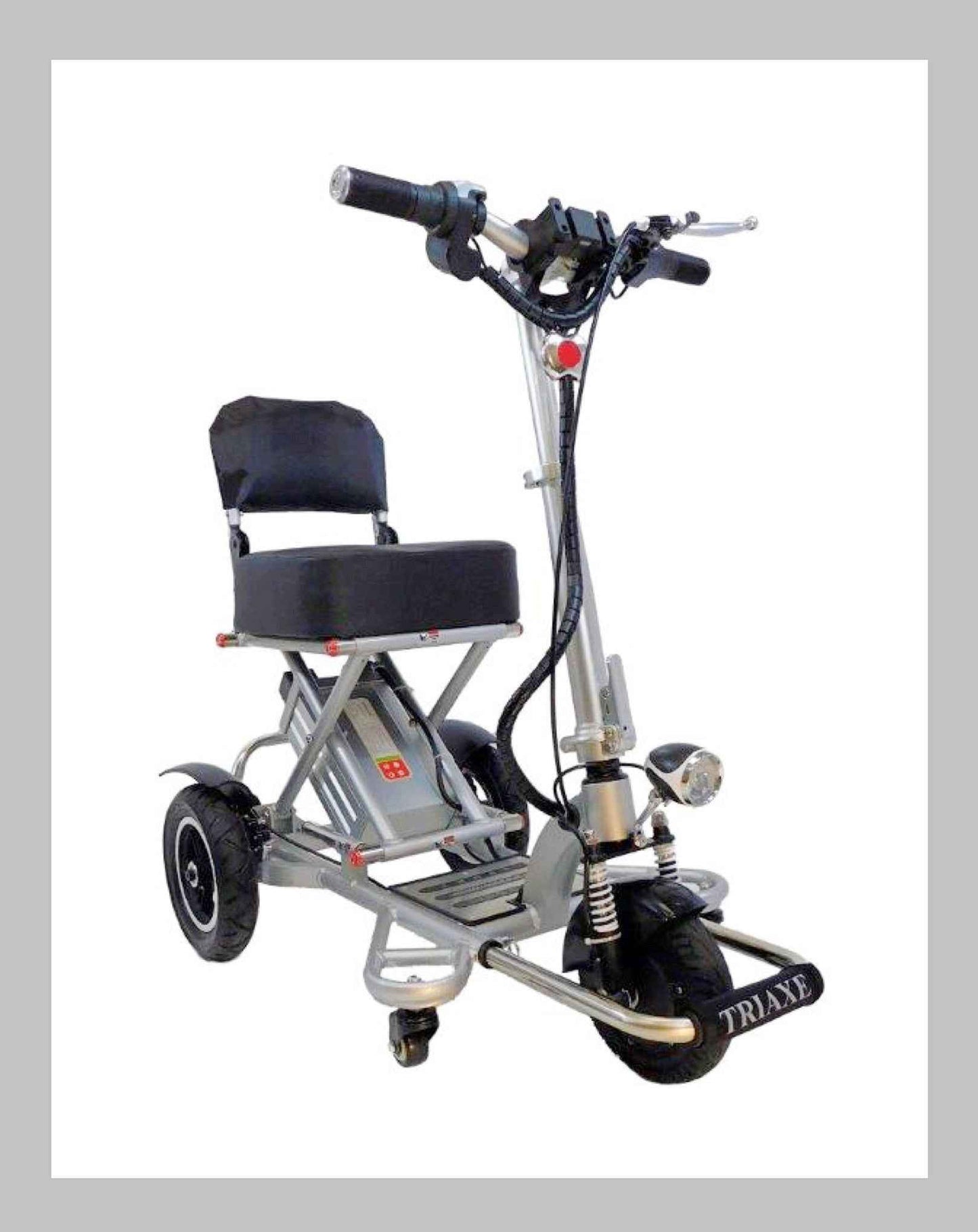Enhance Mobility Triaxe Sport T3045 Folding Mobility Travel Scooter-Purple