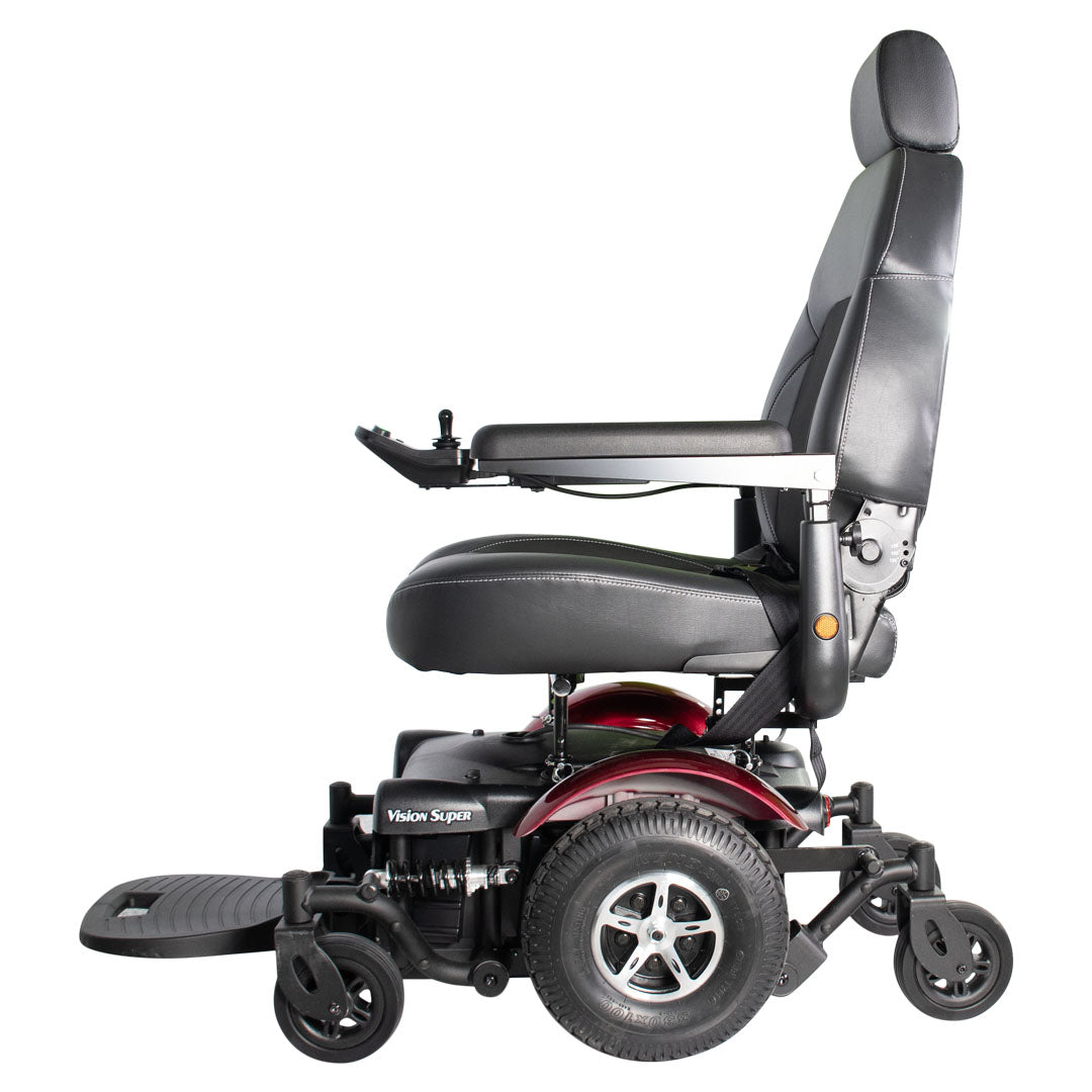 Merits P3271 Vision Super Heavy Duty Mid-Wheel Drive Power Wheelchair