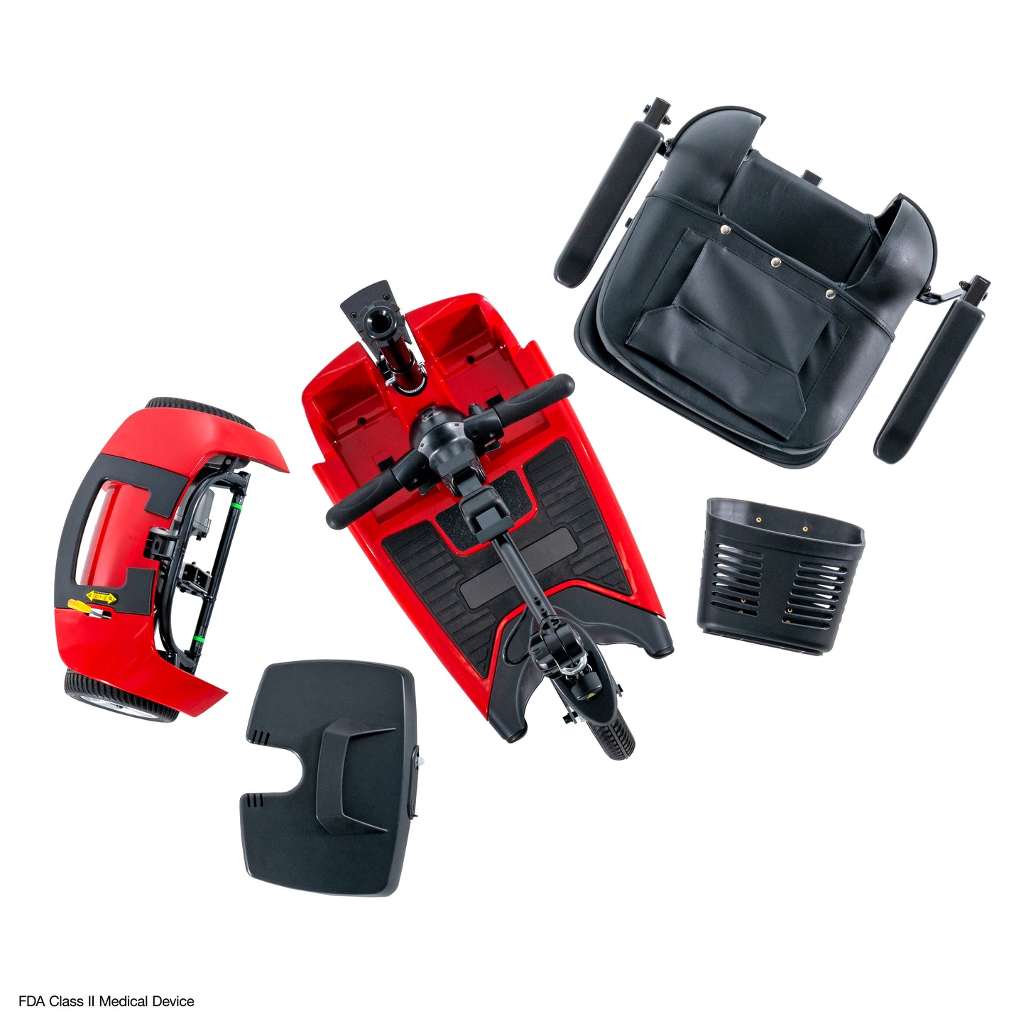Patinete de movilidad de 3 ruedas Pride SC40E Go Go Elite Traveller