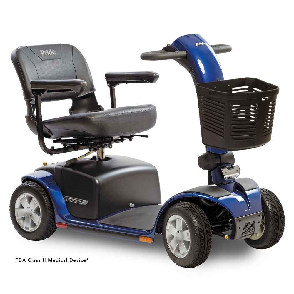 Pride Mobility - SC710 Victory 10 4-Wheel - Full Size Mobility Scooter
