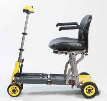 Merits Yoga Manual Folding Travel Mobility Scooter