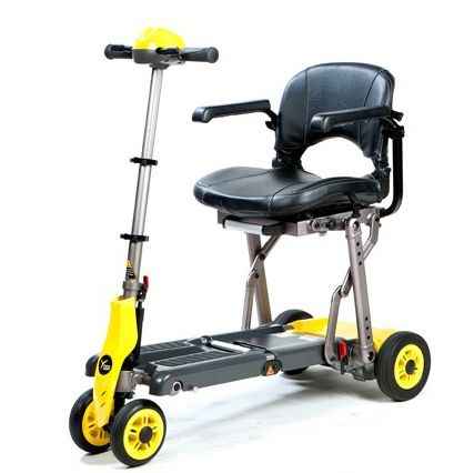 Merits Yoga Manual Folding Travel Mobility Scooter