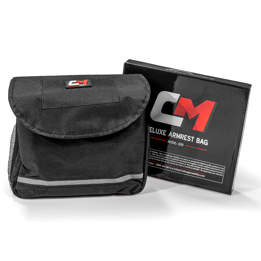 Bolsa de reposabrazos Deluxe de Challenger Mobility