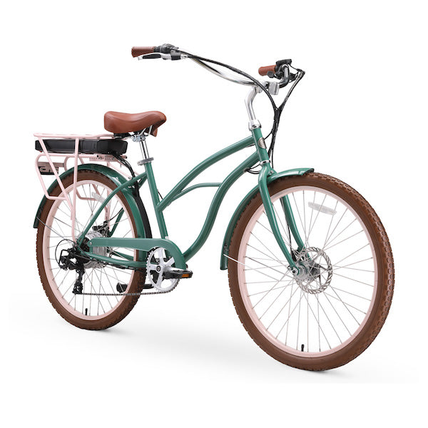 sixthreezero Around the Block Women's 26" 500W 7 Speed