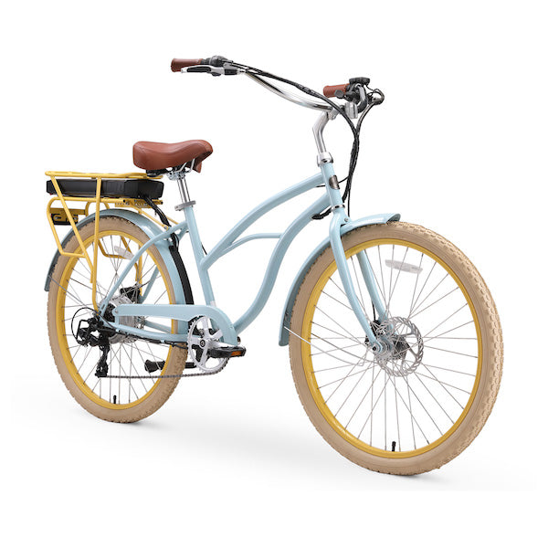 sixthreezero Around the Block Women's 26" 500W 7 Speed