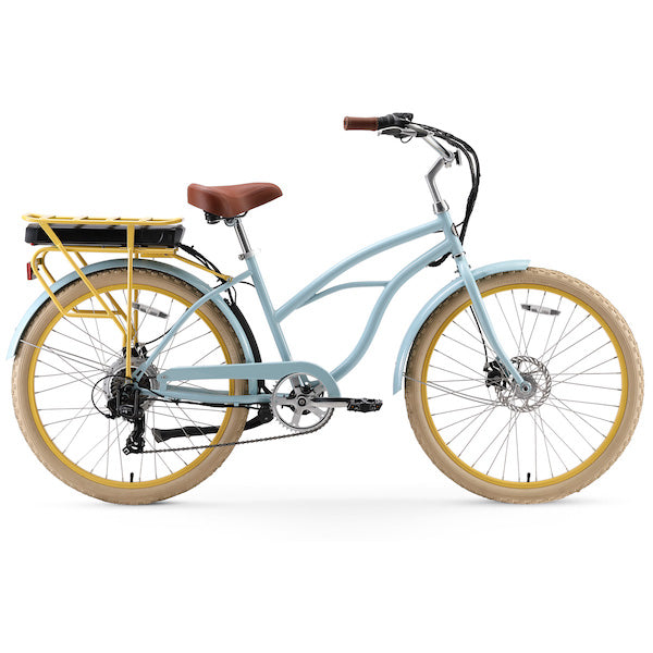 sixthreezero Around the Block Women's 26" 500W 7 Speed