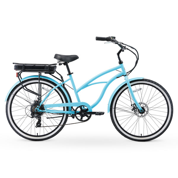sixthreezero Around the Block Women's 26" 500W 7 Speed