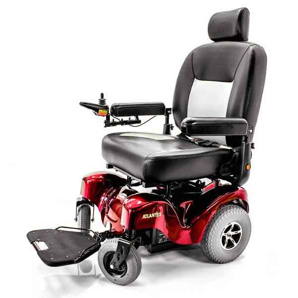 Merits Atlantis P7102 Rear Wheel Drive Heavy Duty Electric Power Wheelchair