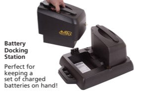 Estación de acoplamiento dorada para el bat-dock de Buzzaround GT-MBA