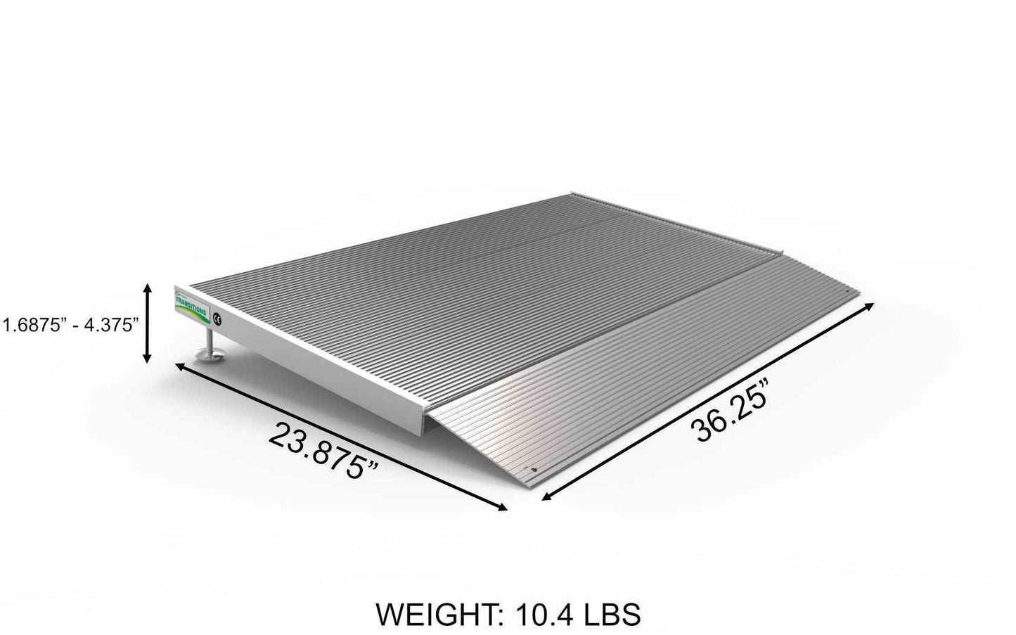 TRANSITIONS Angled Entry Ramp by EZ-ACCESS- Open Box