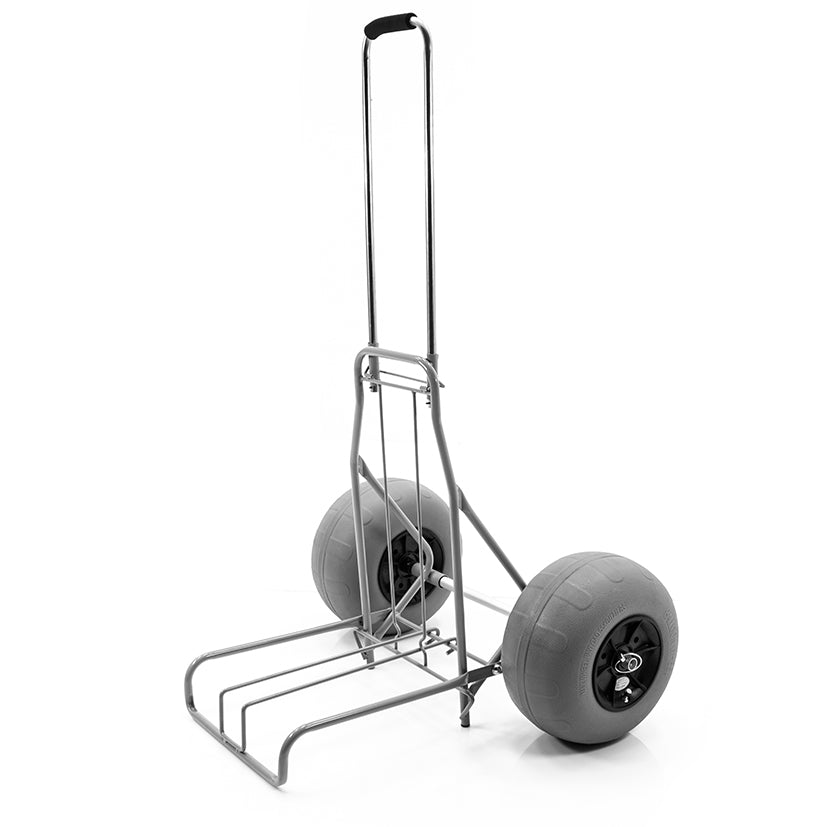 Chariot de plage pliable Challenger Mobility avec grandes roues ballon
