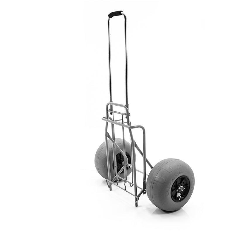 Chariot de plage pliable Challenger Mobility avec grandes roues ballon