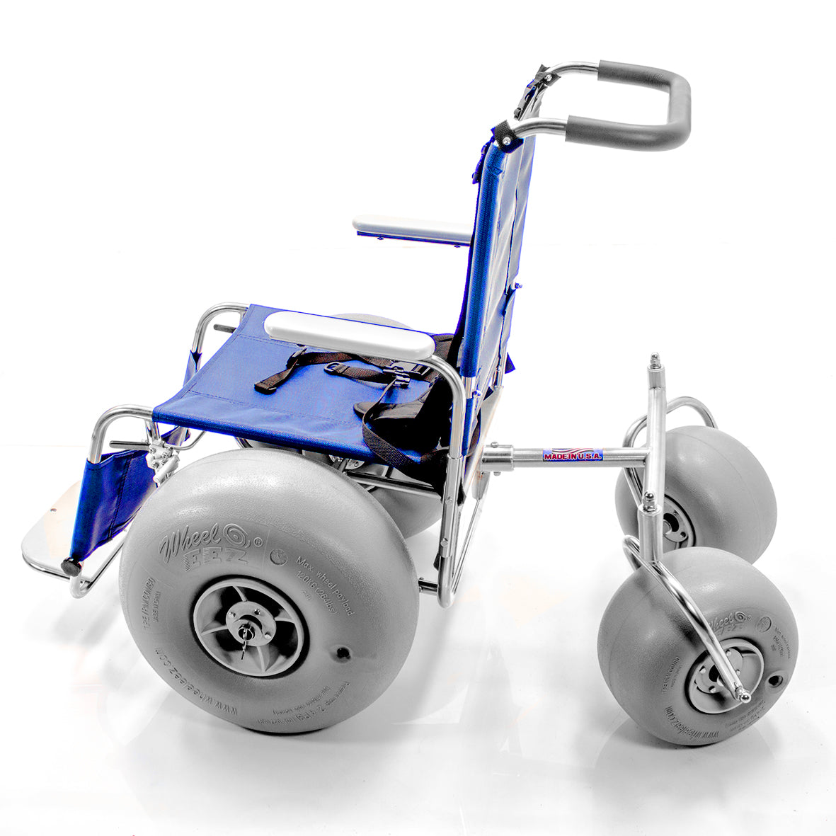 DeBug Stainless Steel Beach Wheelchair
