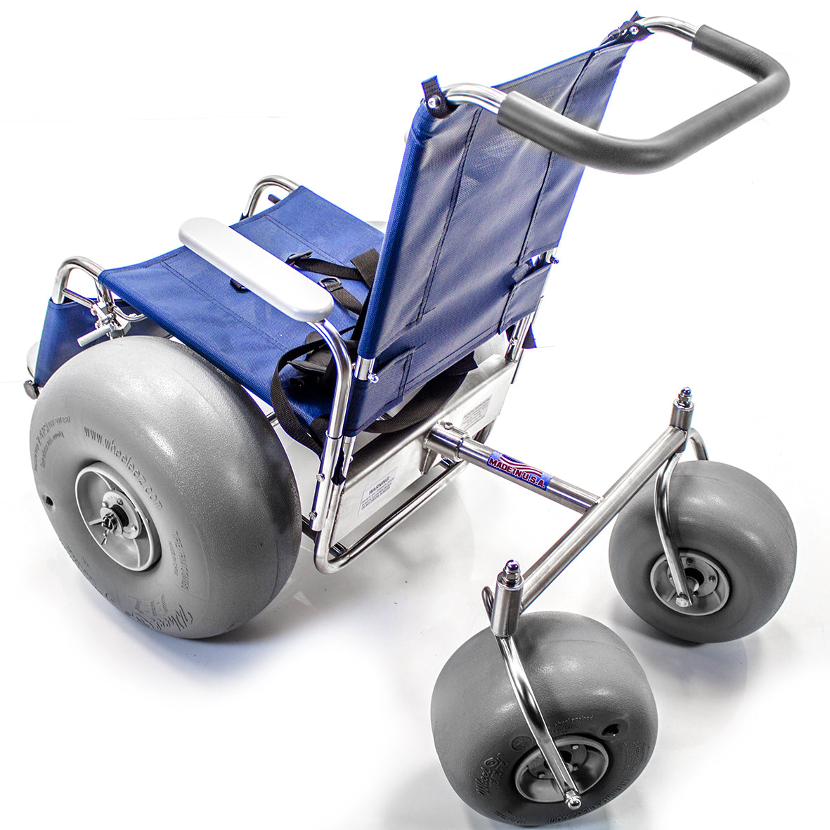 DeBug Stainless Steel Beach Wheelchair