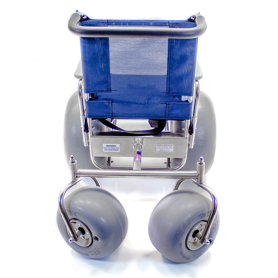 DeBug Stainless Steel Beach Wheelchair