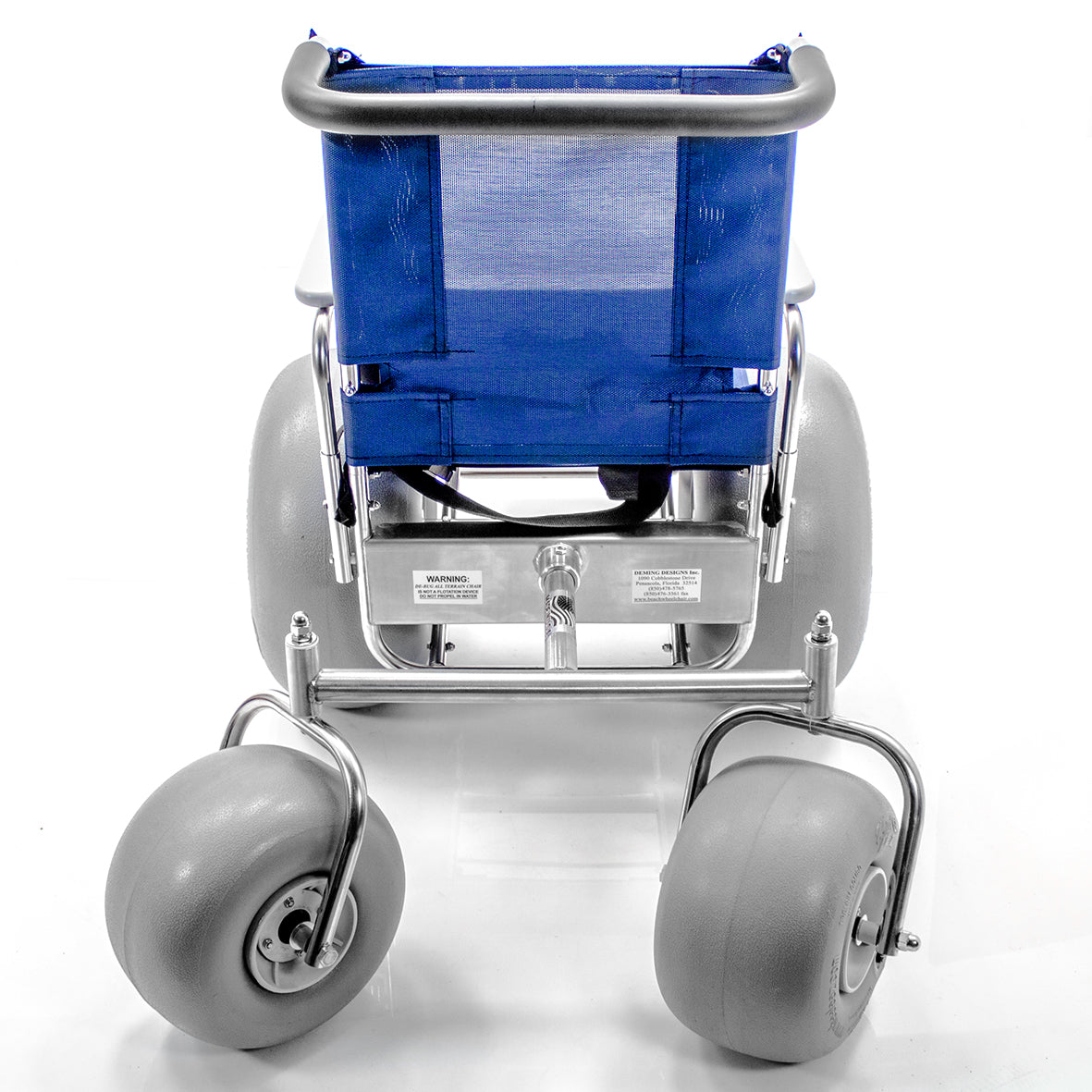 DeBug Stainless Steel Beach Wheelchair