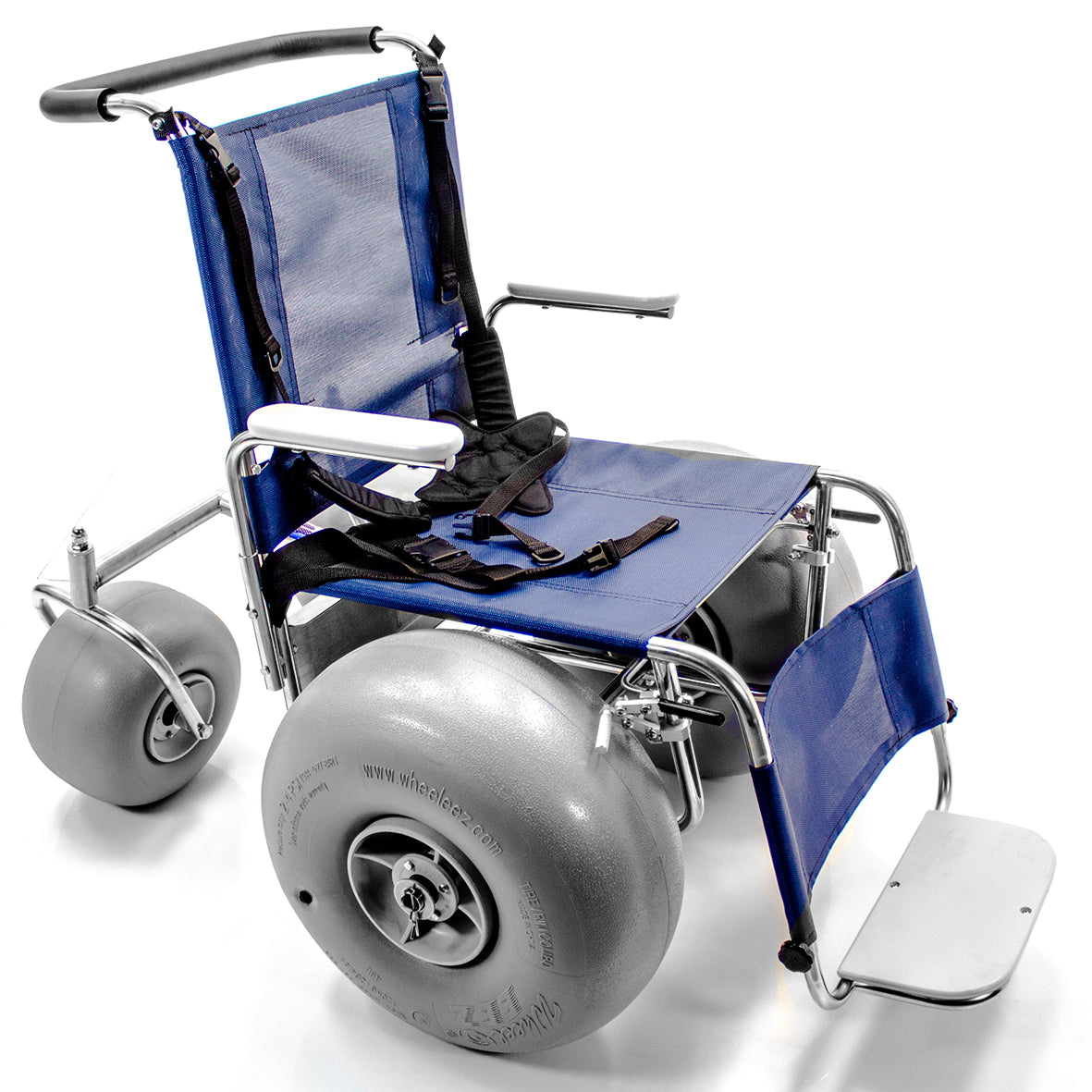 DeBug Stainless Steel Beach Wheelchair