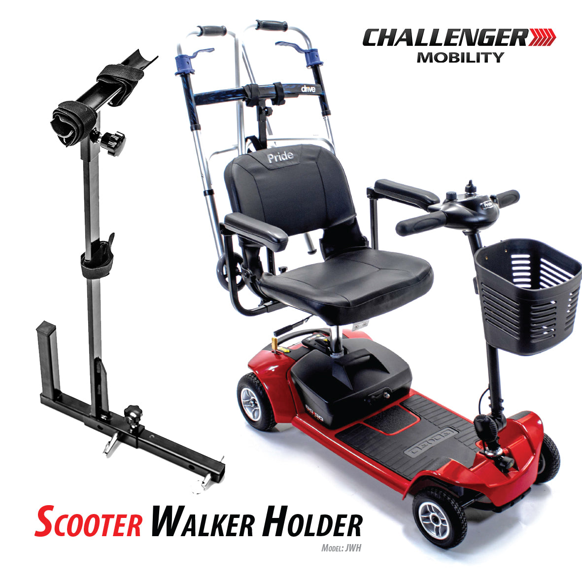 Challenger Mobility Scooter Walker Holder