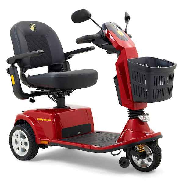 Golden Companion GC340 3-Wheel Heavy Duty Full Size Mobility Scooter