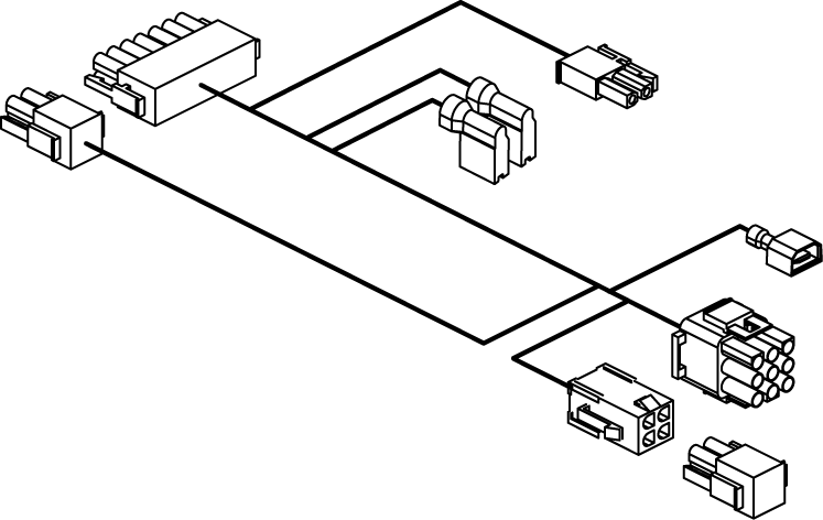 Pride Go Go Sport - HARNESS CONTROLLER INTERFACE W/PROGRAMMING PORT NO REAR TAIL LIGHT CONNECTION - R SERIES