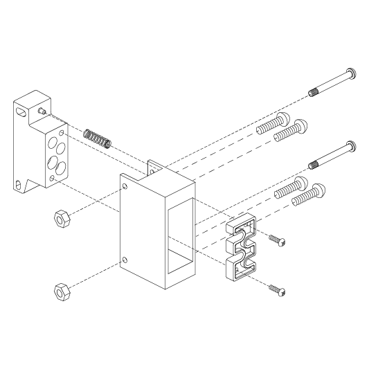 Pride - FRAME ASSY TRANSAXLE MOUNTING FEISHEN T2 MOTOR