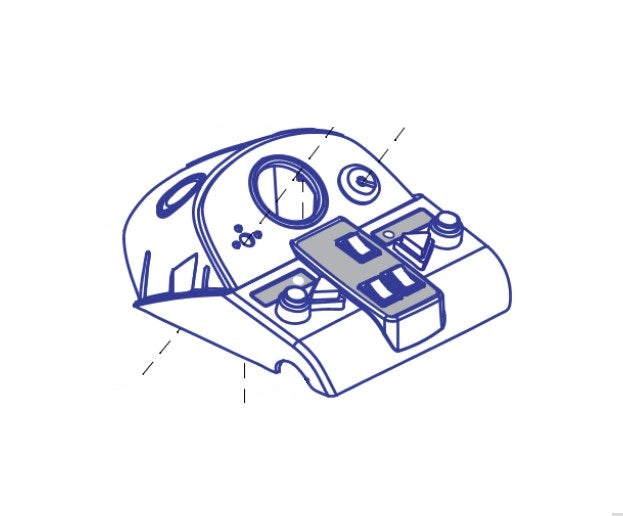 Pride - ECONOMY CONSOLE ASSEMBLY SCOOTER W/ AMBIENT VM